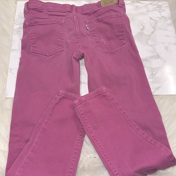 Levi’s Girls Pink Jeans size 12 - Picture 8 of 8